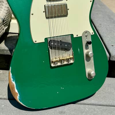 Norton Electric T5 Custom Telecaster - Sherwood Green image 12