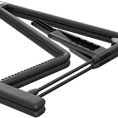 K&M 17580 A-Guitar Stand Black image 3