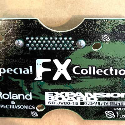 Roland SR-JV80-15 Special FX Expansion Board 1990s - Green
