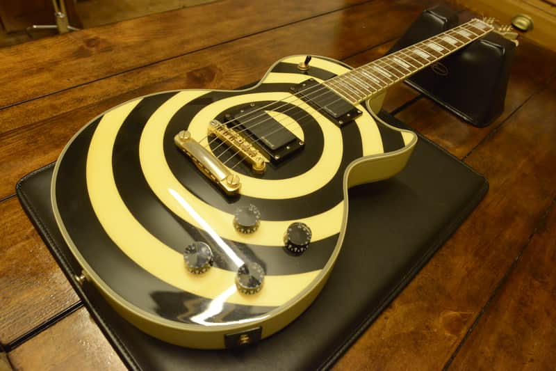 Epiphone Zakk Wylde Gibson Les Paul Custom Shop Bullseye EMG