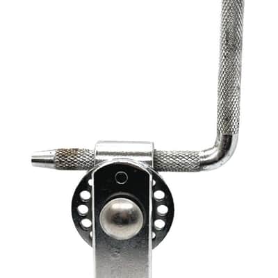 Vintage Ludwig 60s #782-C Script Logo "Rotary Dial" Rail Consolette Tom Holder - LRC-007 image 6