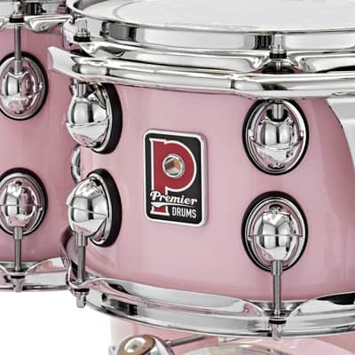 Premier Genista Maple Series 22" Four-Piece Shell Pack North American Maple Pink PGM22-4SPPIN image 4