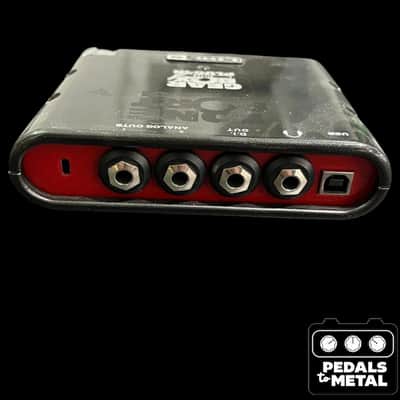 Line 6 TonePort UX2 USB Audio Interface 2000s - Black / Red - X297 image 3