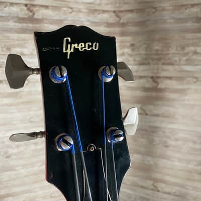 Greco EB-550 SG Bass 1983 - Cherry Red image 14