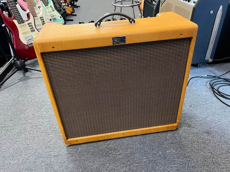 Fender Bass Breaker Custom Shop 40-Watt 2x12" Guitar Amplifier Combo 2002 Tweed Solid Pine Wood Cabinet image 1