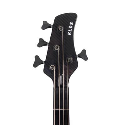 KLOS Apollo IV Custom Bass - Mahogany body / Gold Finish - Carbon Fiber neck -  NEW! 3 band EMG EQ & Pick up system - 8.1 pounds image 14