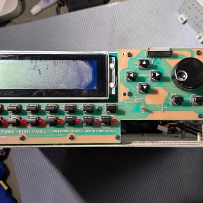 Kurzweil K2500R/K2000R Front Panel With Screen and Buttons.