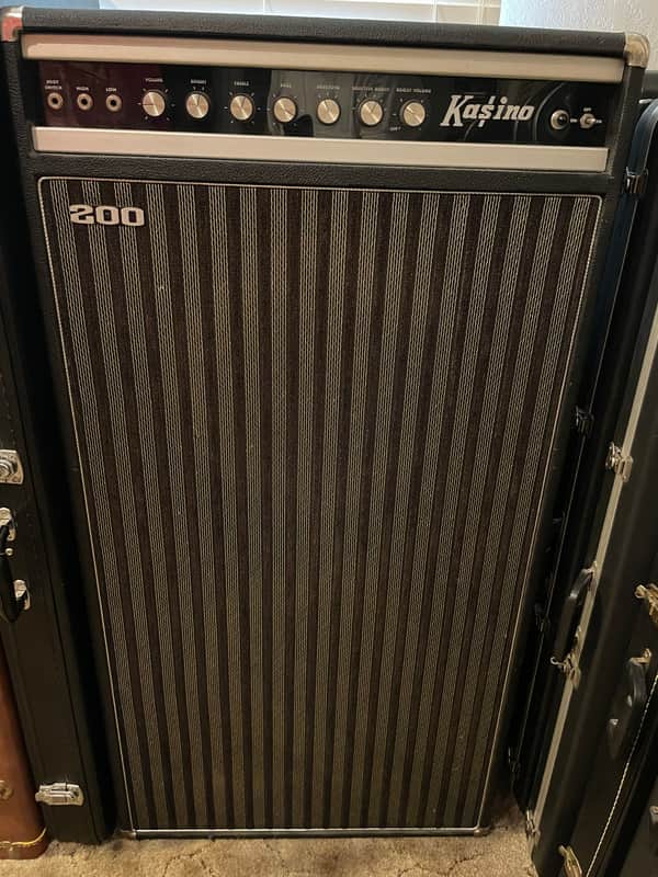 VINTAGE 1972 Kasino 200 Guitar and Bass Amplifier image 1