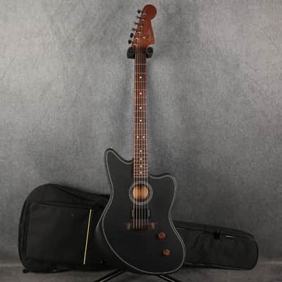 Fender Acoustasonic Standard Jazzmaster - Black - 2nd Hand image 2