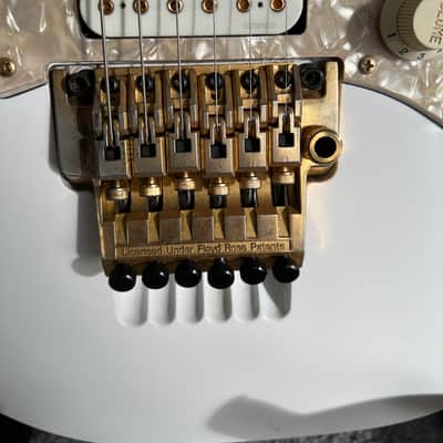 Ibanez JEM7V-WH Steve Vai Signature with Ebony Fretboard 1998  White image 4