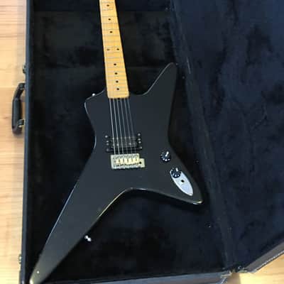 1981 Vintage Kramer Voyager  Single Humbucker Black with Case image 8