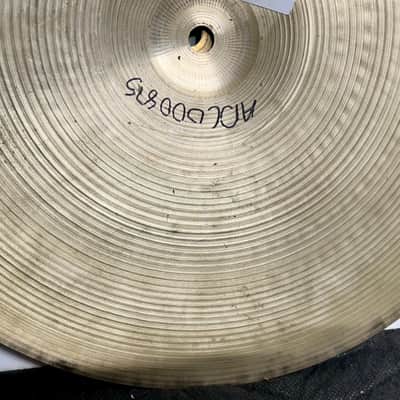 Sabian 14" AA Regular Hi-Hat Cymbals (Pair) 2002 - 2004 - Natural Finish- Top-1064 grams Bottom 1382 grams image 13
