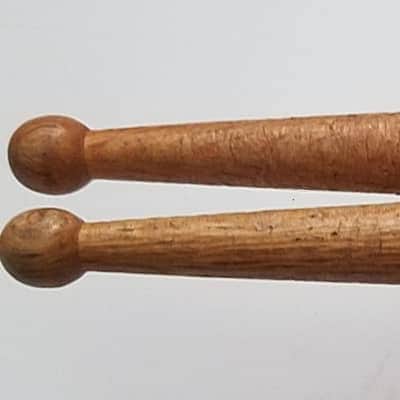 Vintage RARE! PRO-MARK * ED SHAUGHNESSY * 1970s ? JAZZ ROCK 707 DRUMSTICKS *OAK?* Factory Matched Pair Pro Mark Drumsticks image 4