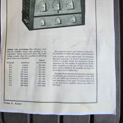 Stromberg Carlson AU33 1950s Amplifier image 19