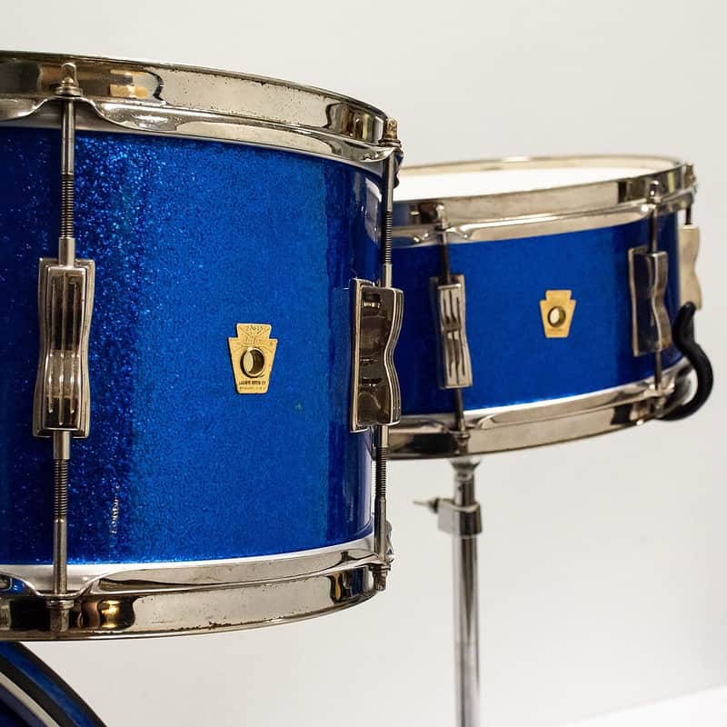 Ludwig No. 998-1 Club Date Combo Outfit 8x12 / 14x20" Drum Set 1960s image 2