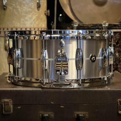 NEW Gretsch 6.5x14 USA Solid Aluminum Snare Drum image 2