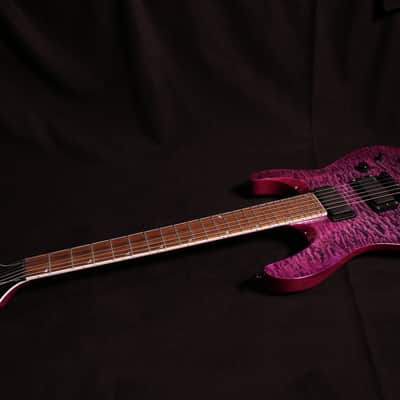 Jackson X Series SLATTXMGQ 3-6 Soloist 2015 - 2018 - Transparent Purple image 3