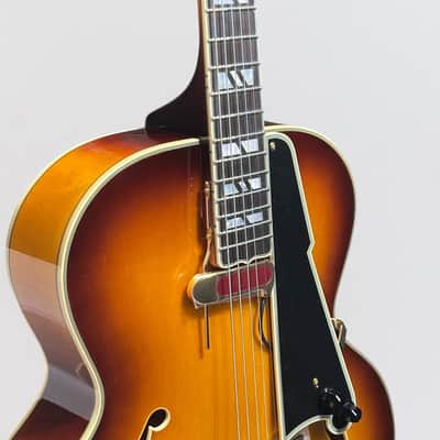 D'Angelico Excel Style B Hollow-body Archtop Electric Guitar - Dark Iced Tea Burst image 5