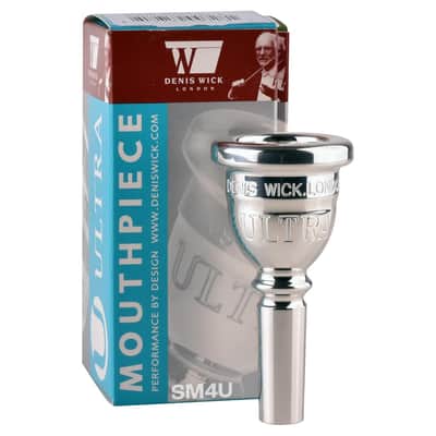 Denis Wick Steven Mead Ultra Euphonium Mouthpiece Silver Plated 5880E-SM3U image 1