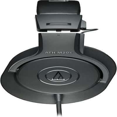Audio-Technica ATH-M20x Studio Monitor Headphones, Black image 2