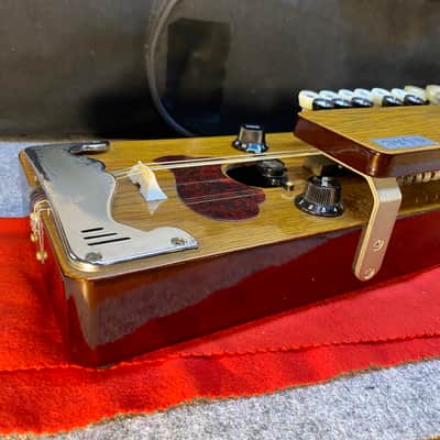 Taisho Goto - Nagoya harp.  Keyed lap steel like Japanese instrument with soft image 3