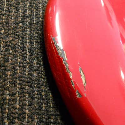 Guild Burnside Hammer Strat Style Electric Guitar  Red image 3
