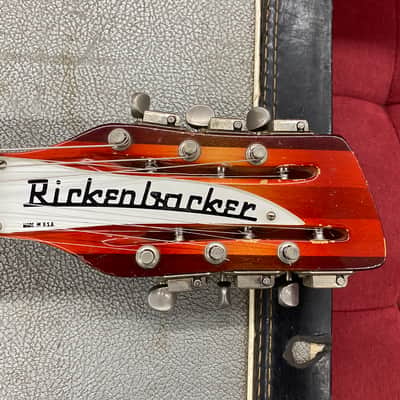 Rickenbacker 330/12 Electric 12-String Guitar 1967 - Fireglo with Original Case image 13