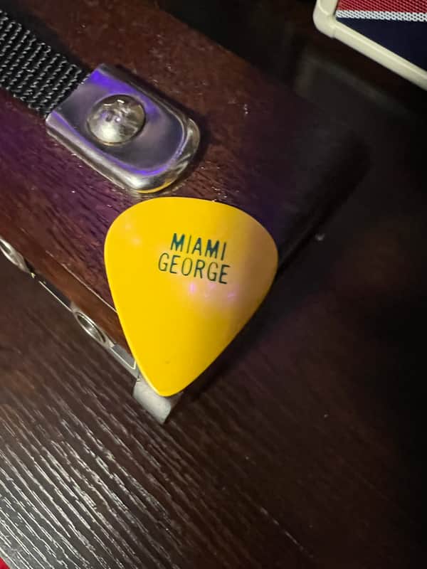 GEORGE TERRY OFFICIAL USED PICK (Clapton’s Rhythm guitarist) image 1