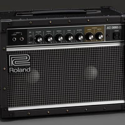 Roland JC-22 Jazz Chorus 30-Watt 2 x 6.5" Guitar Combo Amplifier image 3
