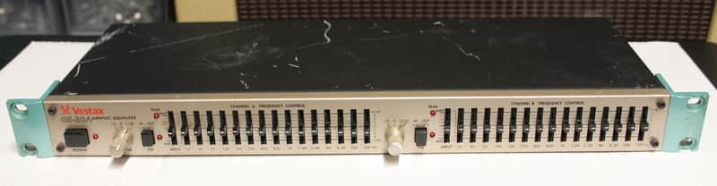 Vestax GE-30A Dual 15 band graphic EQ | Reverb