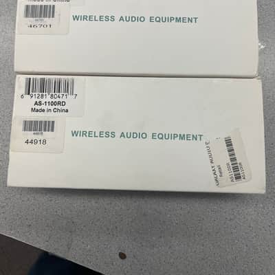 Galaxy Audio AS-1100R Any Spot Wireless Personal Monitor Receiver - D Band (584-607 MHz) 2010s - Black image 1