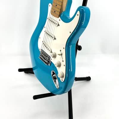 Fender "Squier Series" Standard Stratocaster with Maple Fretboard 1993 - Pacific Blue image 4