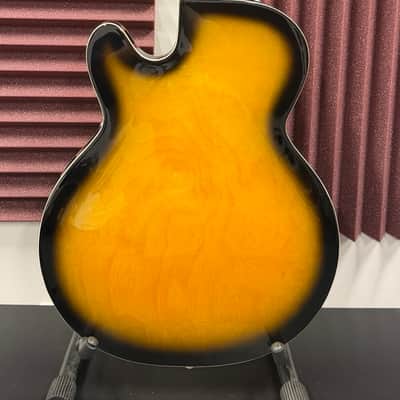 NEW!! Silvertone 1446 Tobacco Sunburst, Semi-Hollow Electric Guitar w/ Mini Hums B-STOCK image 3