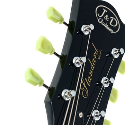 The CNZ Audio LP Special Electric Guitar - Rosewood Fingerboard & Maple Neck, Sunburst Finish image 5