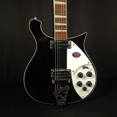 Rickenbacker 620 Electric Guitar Jetglo w/Hard Case image 3