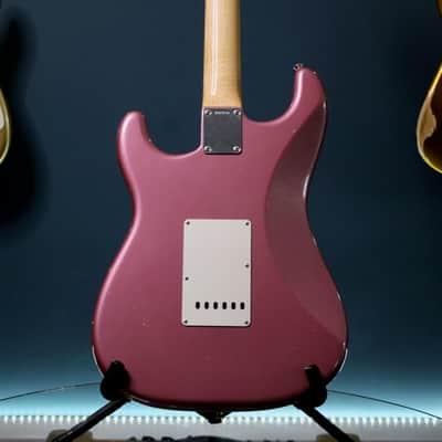 Fender CS Masterbuilt 63 Stratocaster Closet Classic by Greg Fessler 2015 - Burgundy Mist image 14