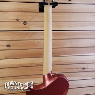2021 D'Angelico Premier Atlantic Single-Cut Electric Guitar with D'Angelico Gig Bag - Oxblood, 8lbs 4oz image 6