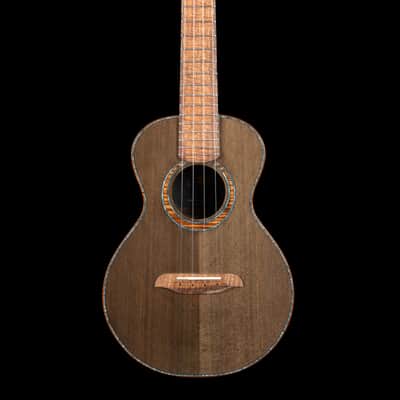 olaMestre ancient Spruce 5250 years old and ancient Phoebe zhennan 2440 years old tenor ukulele image 7