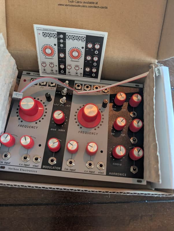 Verbos Electronics Complex Oscillator 2014 - 2020 - Black / Silver image 1