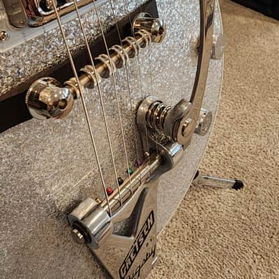 Gretsch G6129T Silver Sparkle Jet guitar image 15