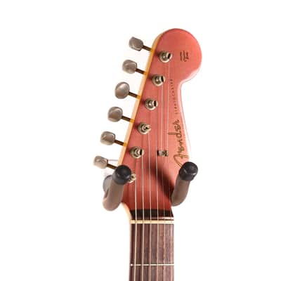 Fender 1991 ST-62 Stratocaster Reissue MIJ Burgundy Mist Metallic Matching Headstock image 10