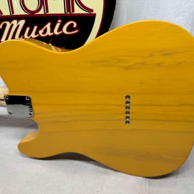 Fender USA Custom Shop Guitar Center 1952 Telecaster NOS Guitar with COA + Case 2024 - Butterscotch Blonde / Maple neck image 12