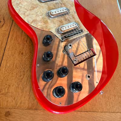 Circa 1963 Framus  Strato Deluxe Factory Left Handed Rare Collector Vintage Lefty image 4