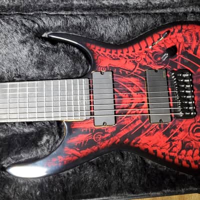 Dean USA Custom Shop Rusty Cooley- RC-8 Xenocide -RARE 8 String image 1