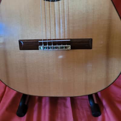 Master Luthier John McMahan Made to Order Classical 1978, German Spruce, Brazilian Cherry image 17