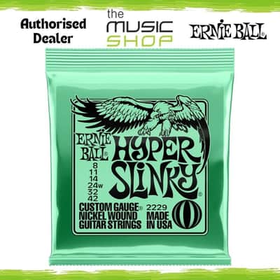 Ernie Ball Hyper Slinky 8-42 Nickel Wound Electric Guitar Strings - 2229 image 1