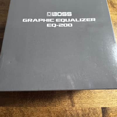 Boss EQ-200 Equalizer 2019 - Present - Black image 7