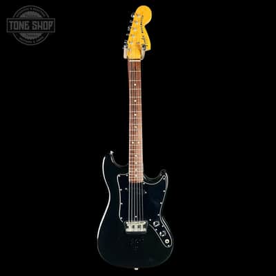Vintage 1978 Fender Musicmaster Black w/case TSU24470 image 2