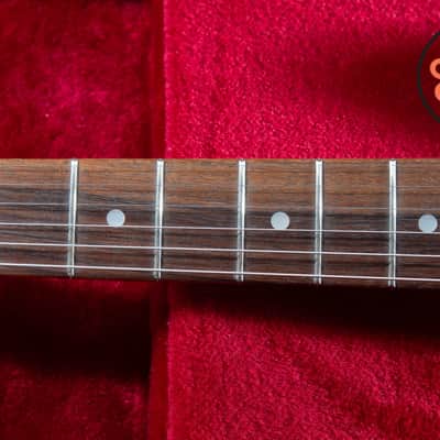 1994 Fender Japan MG69 ’69 Mustang Vintage White | MIJ | Tweed Case image 4