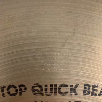 Zildjian 14” Quick Beat Hi-Hat Cymbals (pair) - 1980’s image 3